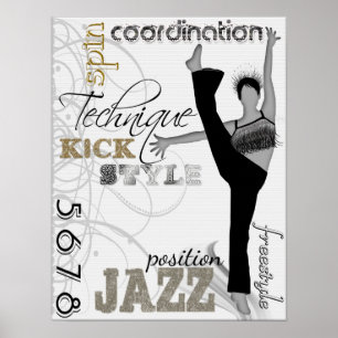 Poster Technique de jazz