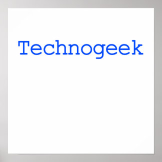 Poster Technogeek