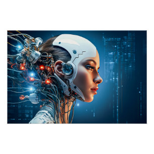 Poster Technologie futuriste