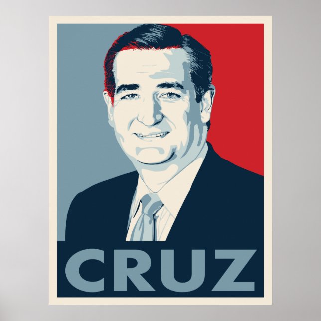Poster Ted Cruz (Devant)