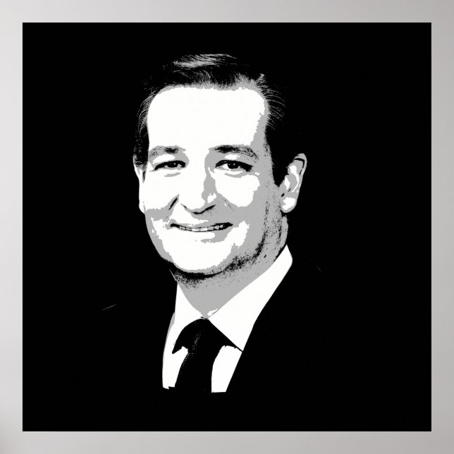 Poster Ted Cruz Face (Devant)