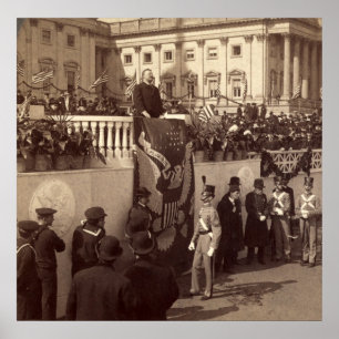 Poster Teddy Roosevelt Discours inaugural, 1905