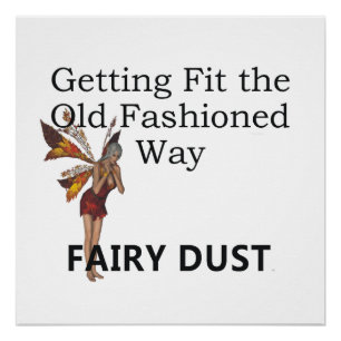 Poster TEE Fitness à l'ancienne