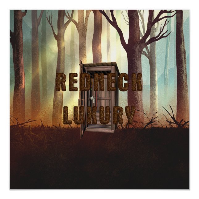 Poster TEE Redneck Luxe (Devant)