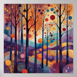 Poster téléchargeable de grandes couleurs pour la