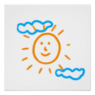 Poster Télécharger des enfants Dessiner Transformer des e