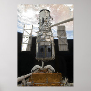 Poster Télescope spatial de Hubble dans la baie de
