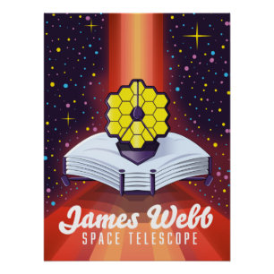 Poster Télescope spatial James Webb.