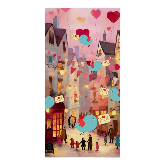 POSTER TELLEMENT DE VALENTINS À LIVRER (Devant)