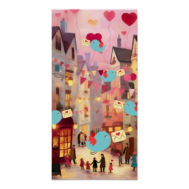 POSTER TELLEMENT DE VALENTINS À LIVRER (Devant)