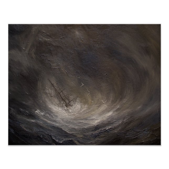 Poster Tempête (Devant)