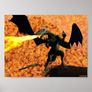 Poster Tempête de feu