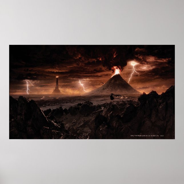 Poster Tempête de la foudre de Mordor (Devant)