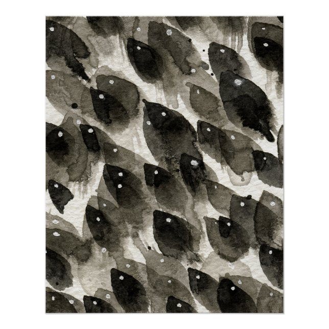 Poster Tempête de poissons (Devant)