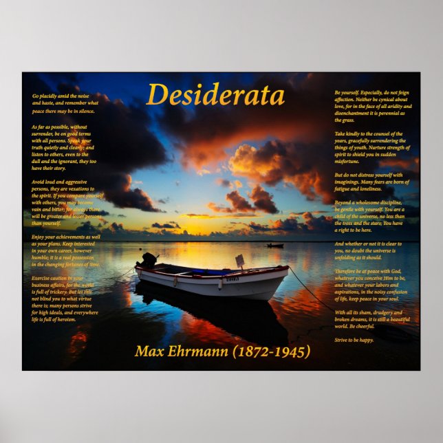 Poster Tempête tropicale belle photo de l'océan (Devant)