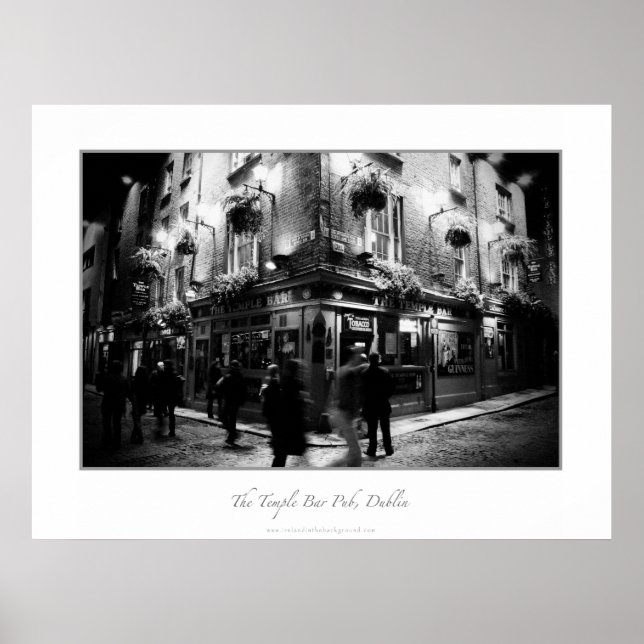 Poster Temple Bar Pub, Dublin (Devant)