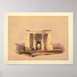 Poster Temple de Dandour—Nubie