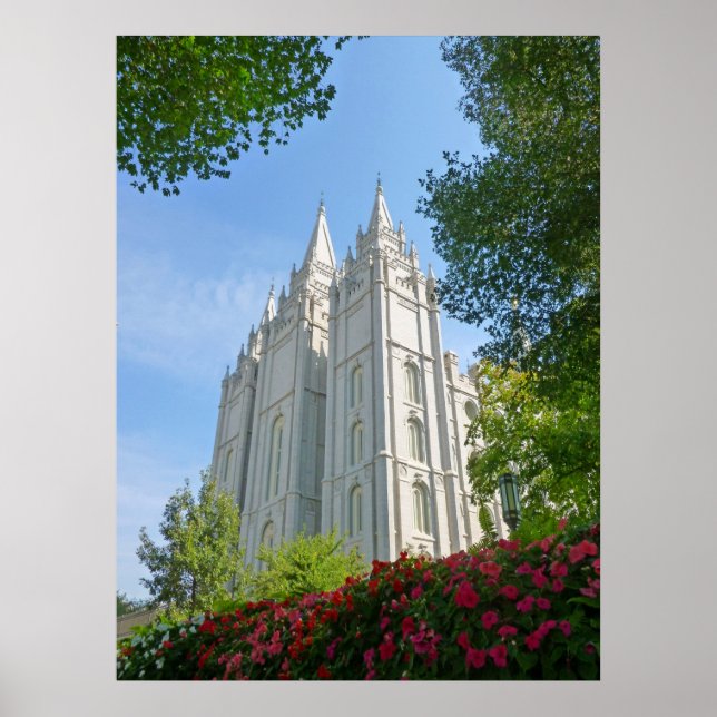 Poster Temple de Mormon (Devant)