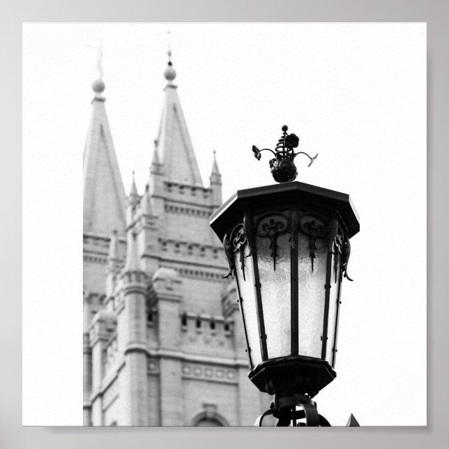 Poster Temple de Salt Lake (Devant)