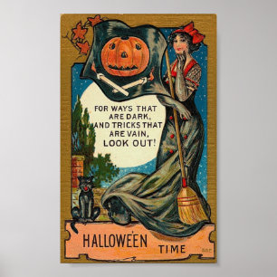 Poster Temps de Halloween