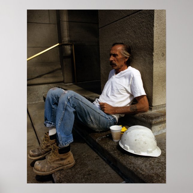 Poster Temps de pause (Devant)