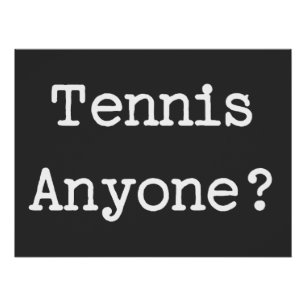 Poster Tennis