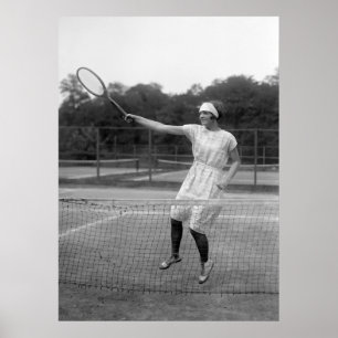 Poster Tennis vintage, années 1920