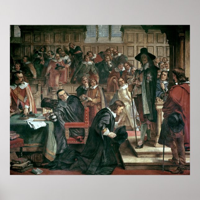 Poster Tentative d'arrestation de 5 membres de la Chambre (Devant)