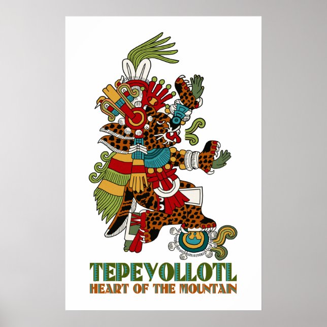 Poster Tepeyollotl (Devant)