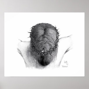 Poster "Terminé" - pointillisme