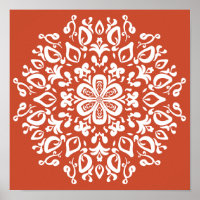 Terracotta Mandala