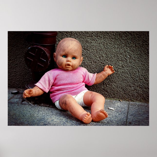 Poster Terrain sur le trottoir (Devant)