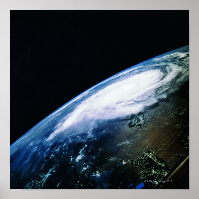 Poster Terre à partir du satellite 3 (Devant)