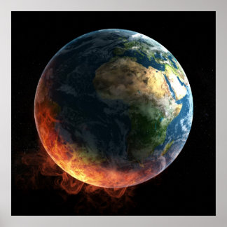 Poster "Terre en feu"