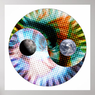 Poster Terre et espace