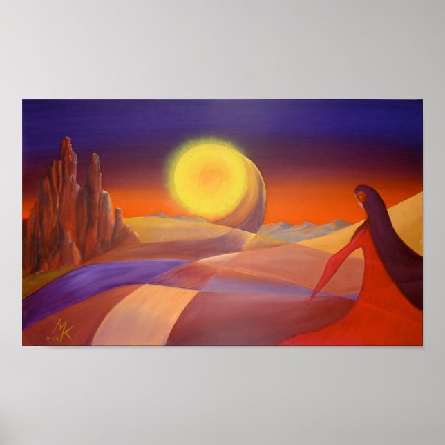 Poster Terre mère levée (Devant)