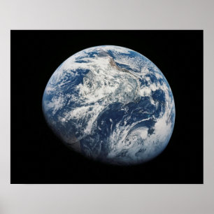 Poster Terre vue depuis Apollo 8