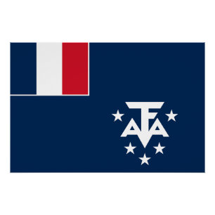 Poster Terres australes et antarctiques françaises