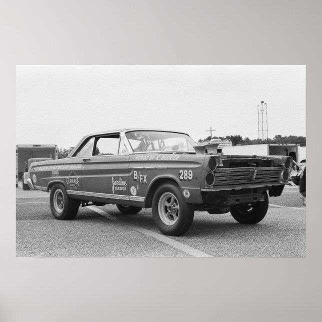 Poster Tétanos Express - BF/X Comet Vintage Drag (Devant)