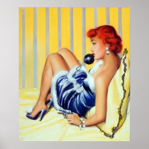 Poster Tête de rousse