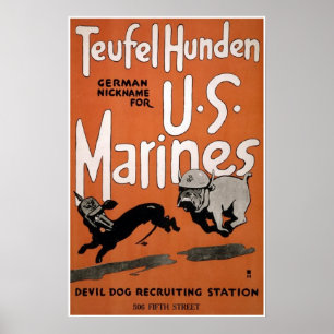 Poster Teufel Hunden