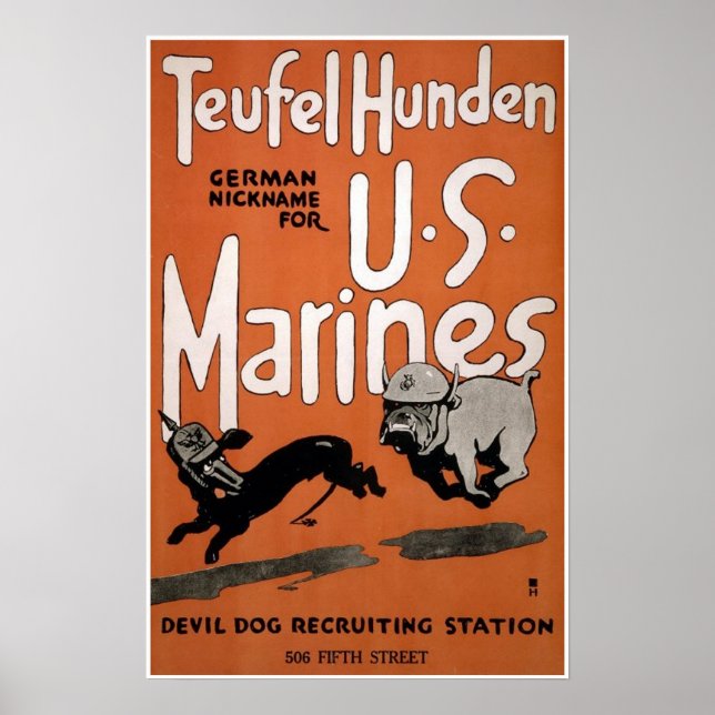 Poster Teufel Hunden (Devant)