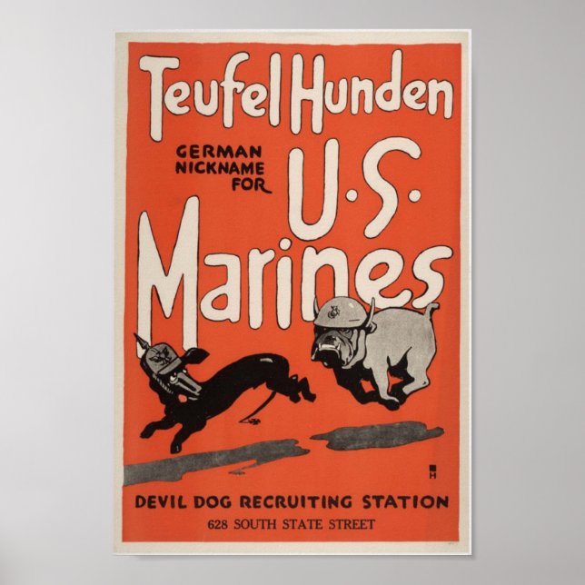 Poster Teufel Hunden (Devant)
