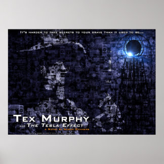 Poster Tex Murphy et The Tesla Effect [28"x20"]