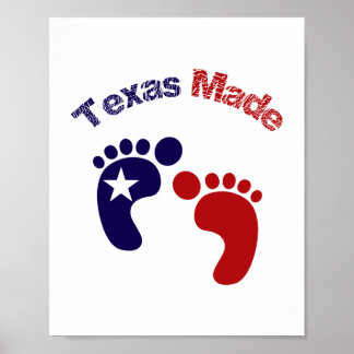 Poster Texas Made (taille d'image standard)