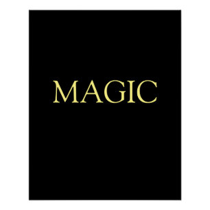 POSTER TEXTE D'AJOUT DE NOM MAGIQUE INSPIRATION MOTIVATIO