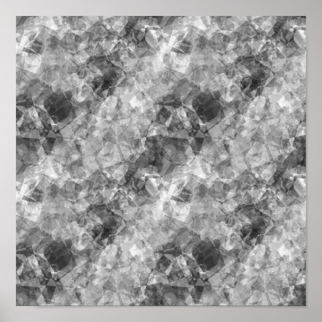 Poster Texture de charbon froissé (Devant)