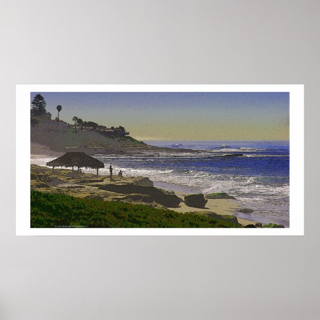 Poster Texture du vent (Devant)