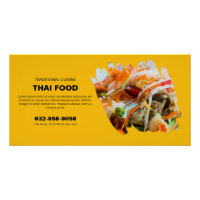 Poster thaïlandais sur mesure