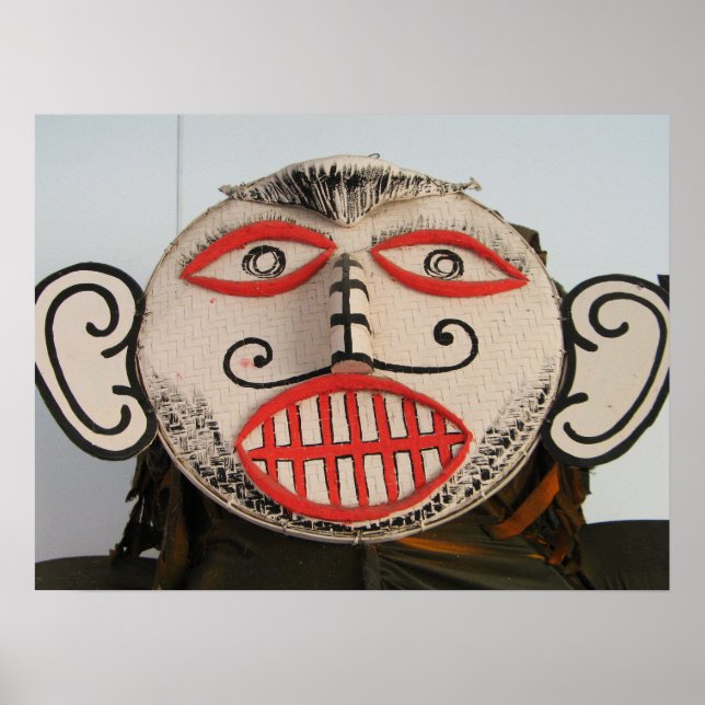 Poster Thailande Fantôme, Festival Phi Ta Khon Mask, Loei (Devant)